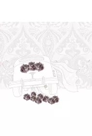 Clear Creations Karnet Swarovski kwadrat CL0115 �lub samoch�d