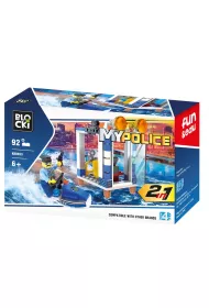 Klocki Blocki MyPolice 2 W 1 92 elem