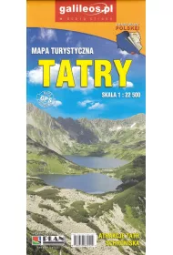 Tatry. Mapa turystyczna 1:22 500