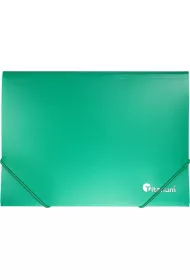 Titanum Teczka PP A5 z gumk� zielona