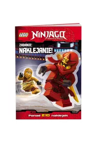 LEGO NINJAGO. Zadanie: naklejanie. 210 naklejek