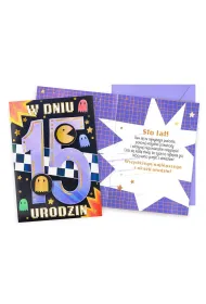 Kukartka Karnet Urodziny 15
