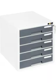 Szafka na dokumenty 5 szufl. szara YELLOW ONE