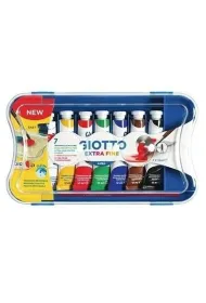 Farby plakatowe w tubkach 7 kolor�w GIOTTO