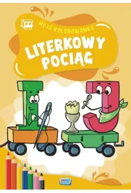Moja kolorowanka. Literkowy poci�g