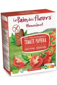 Le Pain Des Fleurs Pieczywo chrupkie pomidorowo - paprykowe bezglutenowe 150 g Bio