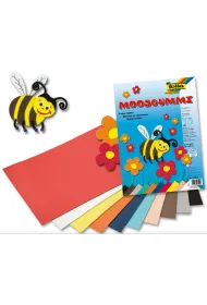 Folia Paper Arkusze piankowe 10 kolor�w, 20x29 cm