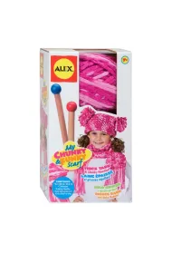 Alex Chunky & Funky Scarf Pink *