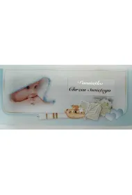 Jean Marc Pami�tka mini chrzest z pude�kiem (17x8,5x1,7cm) 1199 mix