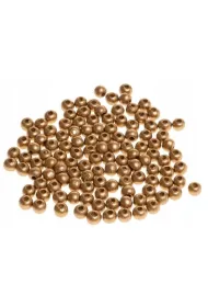 Brewis Koraliki drewniane do nawlekania z�ote 8mm