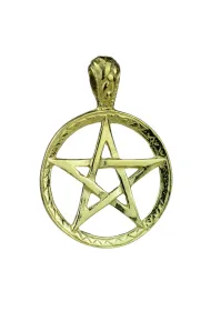 Sotis Pentagram Tybeta�ski Ag925 + Au 24kar, 6,7g