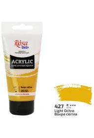 Rosa Farba akrylowa Light Ochra 427 45ml