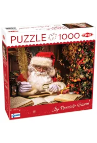Puzzle 1000 el. �wi�ty Miko�aj w swoim domu Tactic