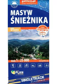 Mapa - Masyw �nie�nika 1:25 000