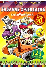 Kolorowanka. Zabawne zwierz�tka *