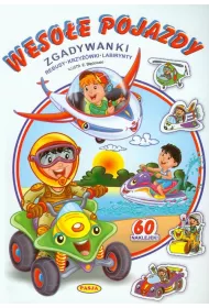 Weso�e pojazdy. Zgadywanki, rebusy, krzy��wki, labirynty