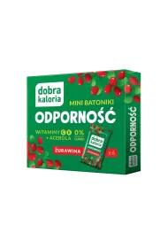 Dobra Kaloria Mini batoniki Odporno 6 x 17 g