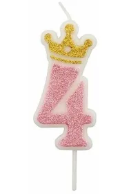 �wieczka 4 r�owa 6,8cm PARTY GO