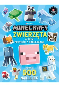 Minecraft. Zwierzta. Album przygd z naklejkami