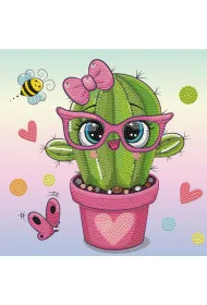 Diamond Dotz Pretty In Pink Cactus Dante