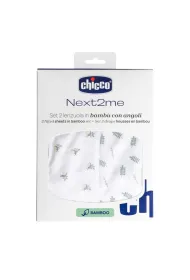 Chicco Prze�cierad�o Next2Me Forever bambus greenery