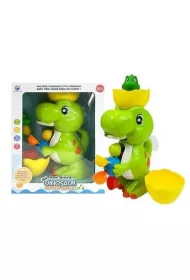K�pielowy dinozaur m�ynek tryskaj�cy wod� LeanToys