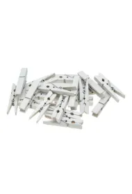 Brewis Klamerki bia�e 4.5 cm