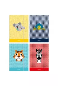 Herlitz Teczka A4 z gumk� Cute Animals