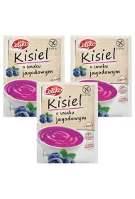 Celiko Kisiel jagodowy bezglutenowy Zestaw 3 x 40 g