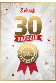 Armin Style KARNET URODZINY 30 B6 Z KOP AS GM-1290 FOL
