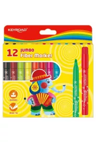 Keyroad Flamastry Jumbo 12 szt.