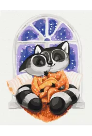 Twoje Hobby Malowanie po numerach - U�ciski 40x50cm