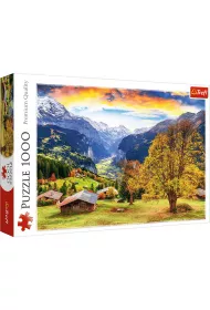 Puzzle 1000 Malownicza alpejska wioska TREFL
