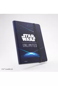 Gamegenic: Star Wars Unlimited Card Game - 18-Pocket Album - Card Back Blue