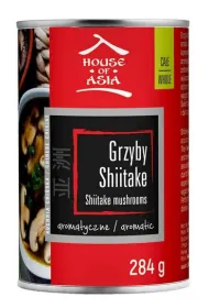 House of Asia Grzyby Shiitake w zalewie 284 g