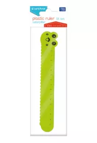 Starpak Linijka plastikowa G�sienica 15 cm