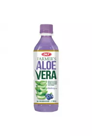 Okf Napj Farmers Aloe Vera z czstkami aloesu Blueberry 500 ml