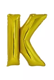 Amscan Balon foliowy litera K z�ota 63,5x86cm