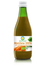 Bio Food Sok z marchwi 100% t�oczony 300 ml Bio