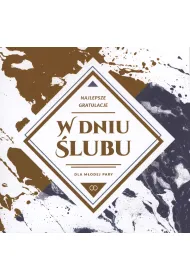 Art Nuvo Karnet w dniu �lubu kwadrat