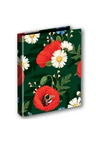 Penmate Segregator a4/2 t 0127 kwiaty polskie maki w zieleni folia mat nierysuj�ca