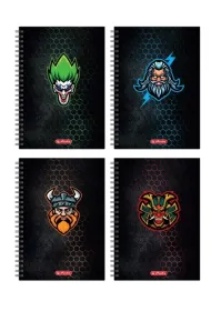 Herlitz, brulion A4 Game Avatars kratka 96 kartek