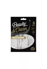 Godan Balony Beauty&Charm pastelowe bia�e 5 szt.