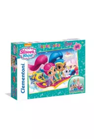 Puzzle 40 el. SuperColor. Shimmer and Shine Clementoni