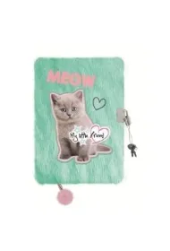 My little friend Pami�tnik z k��dk� A5 w�ochacz Fluffy Kitty 96 kartek