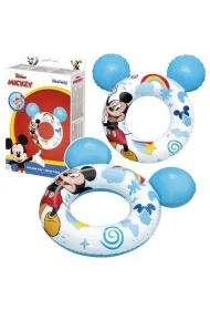 Ko�o dmuchane Mickey Mouse z uszami niebieskie Bestway