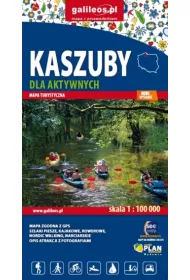 Kaszuby dla aktywnych. Mapa turystyczna 1:100 000