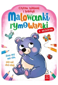 Malowanki rymowanki z misiem. Czytam sylabami i koloruj�