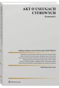 eBook Akt o usugach cyfrowych. Komentarz pdf