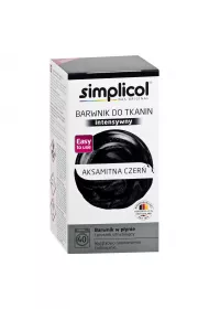Simplicol Barwnik do tkanin intensywny - aksamitna czer 559 g